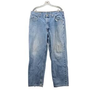 Mens Member's Mark Jeans Size 38x30 Blue Denim 100% Cotton Pockets